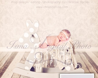 Prop Download Digital Newborn Photography studio Wooden barrels with fabric and wool