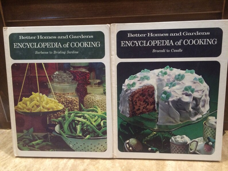 1970 Cookbooks Better Homes And Gardens Encyclopedia Of Etsy