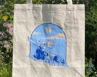 Blue Moose Reusable Shopping Bag