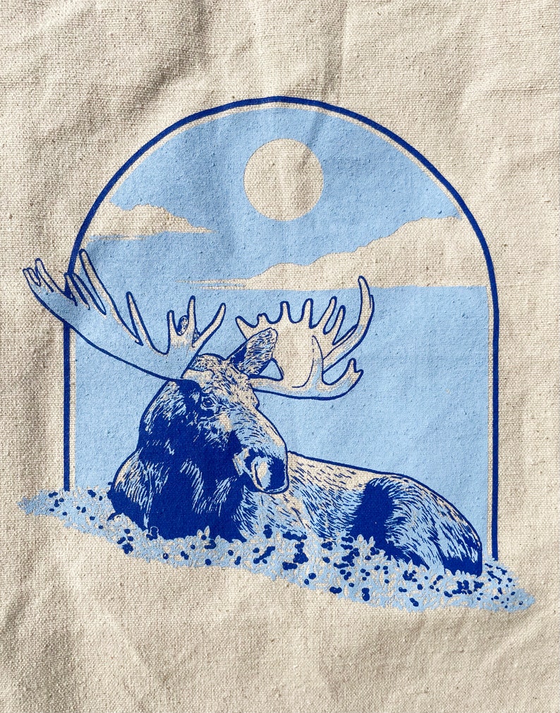 Blue Moose Reusable Shopping Bag image 2