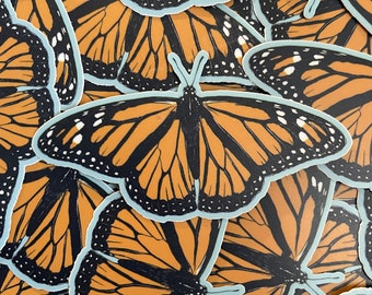 Monarch Butterfly Sticker