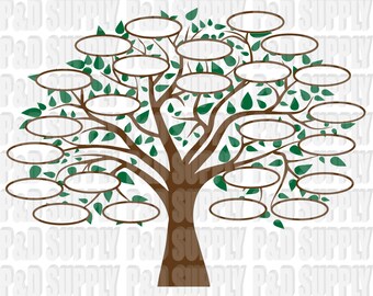 Download Family tree svg | Etsy