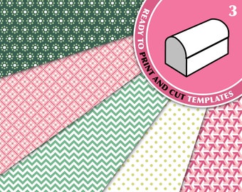 Money Box Template Etsy - chest gift box custom boxes commercial template favor box printable box vector chest box template printable pdf diy money box