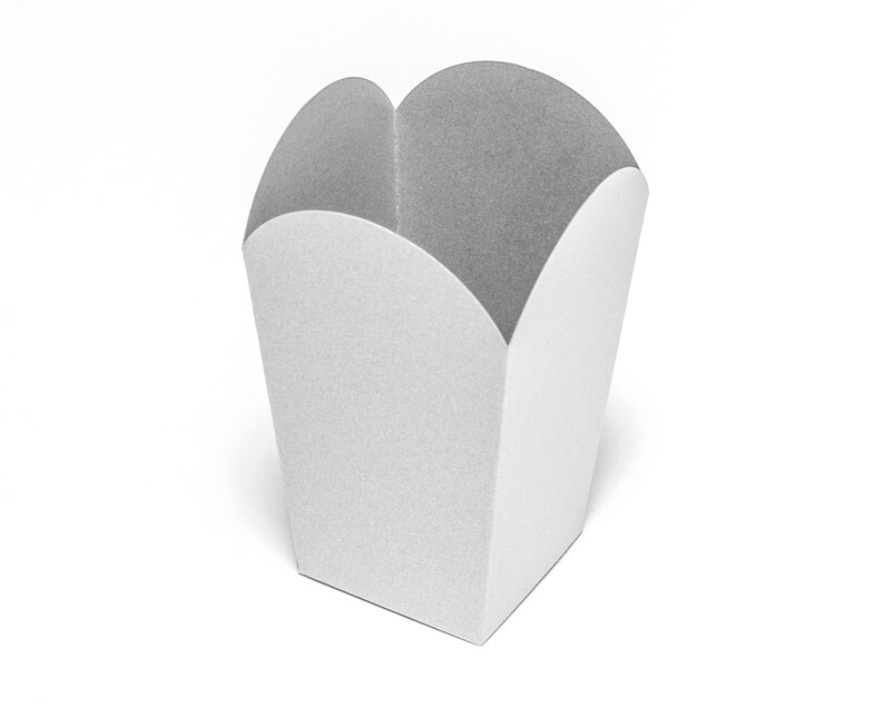 POPCORN TIME Pack of Lovely Party Boxes DIY Boxes Popcorn Box Etsy