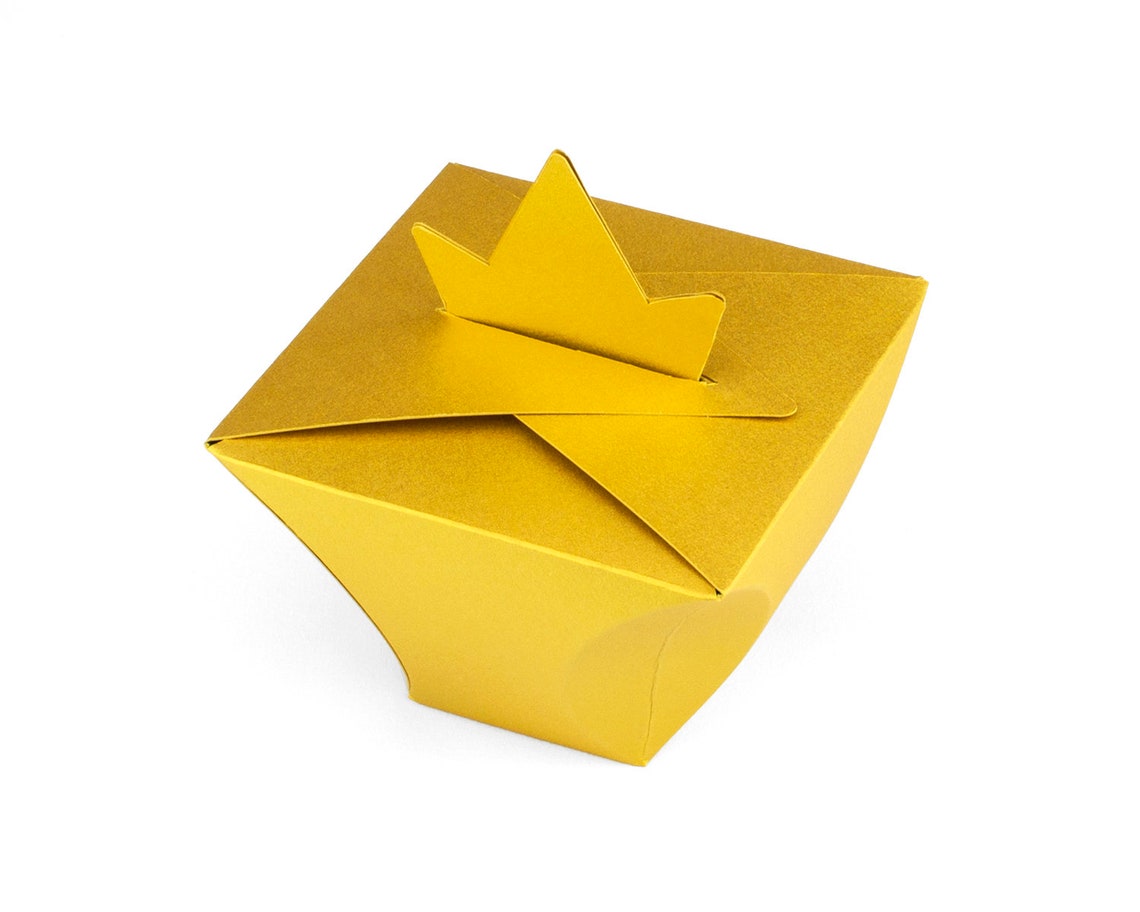 CURVED CROWN BOX Gift Boxes Diy Boxes Bridesmaid Gift Box Etsy