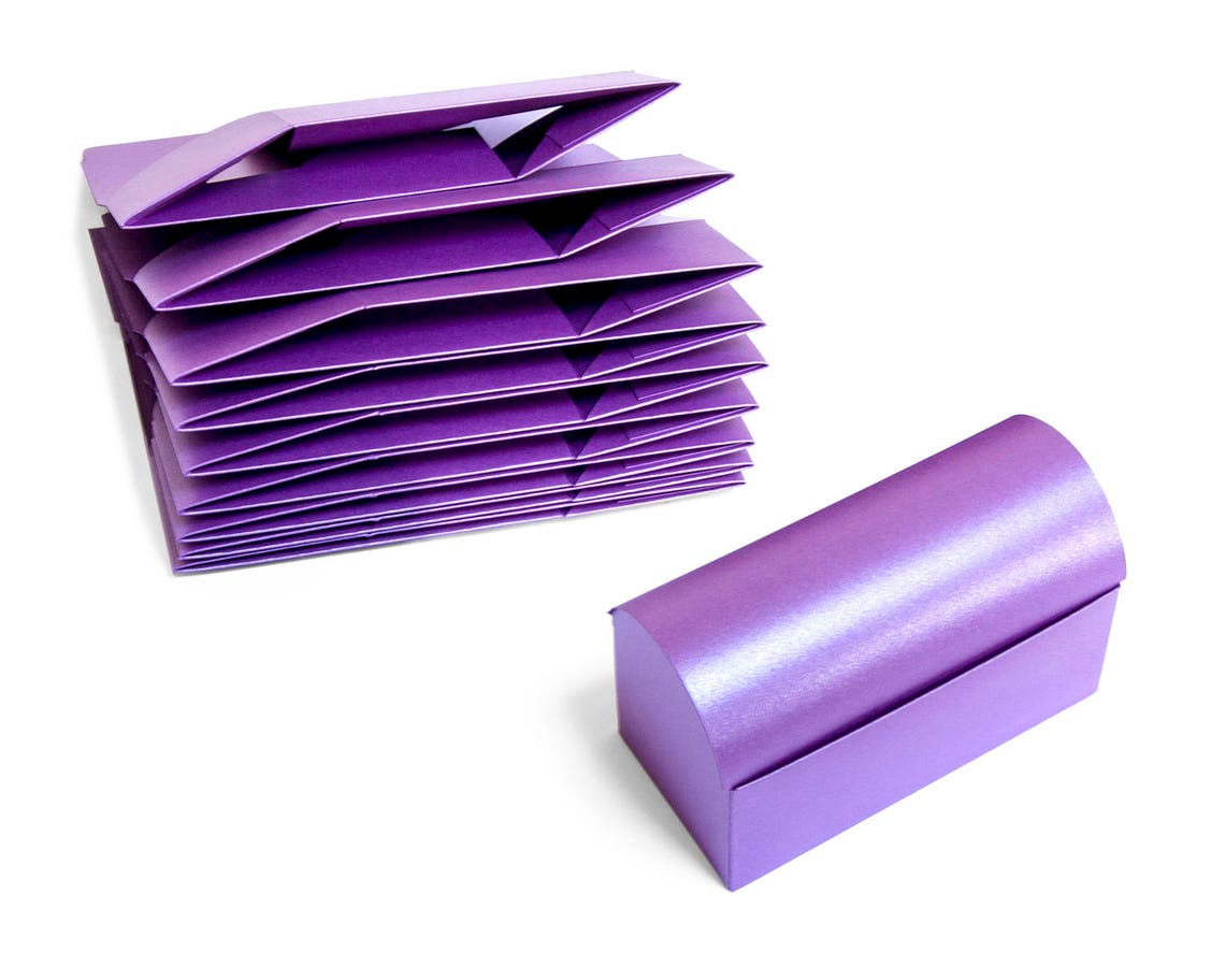 CURVED CHEST BOX Flip Gift Boxes Favor Box Party Box Ready to Ship