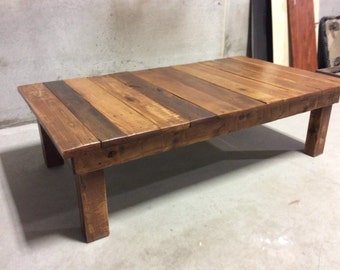 Large Reclaimed Wood Coffee Table
