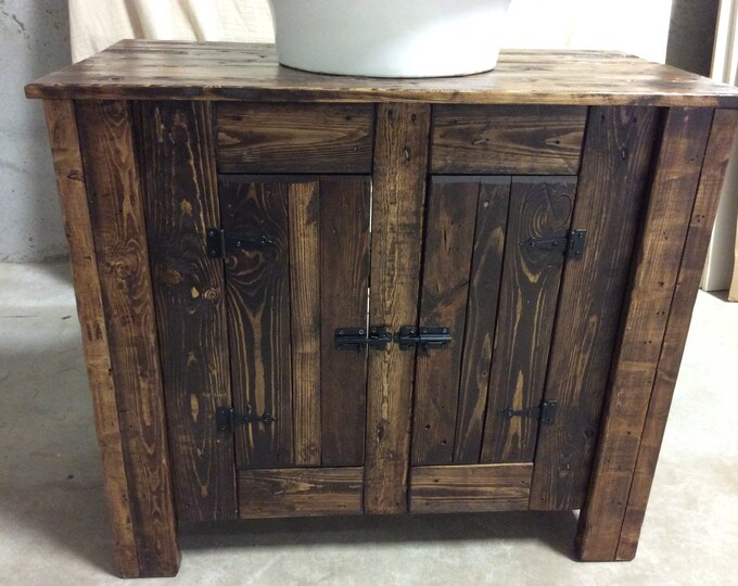 Reclaimed Wood Bathroom Vanities Etsy Canada