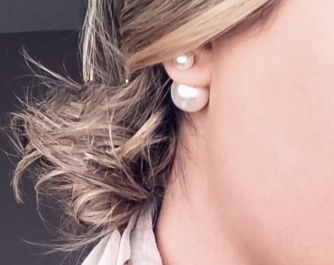 Front Back Earrings Ear Jackets Ear Jacket Earrings Earring Jacket