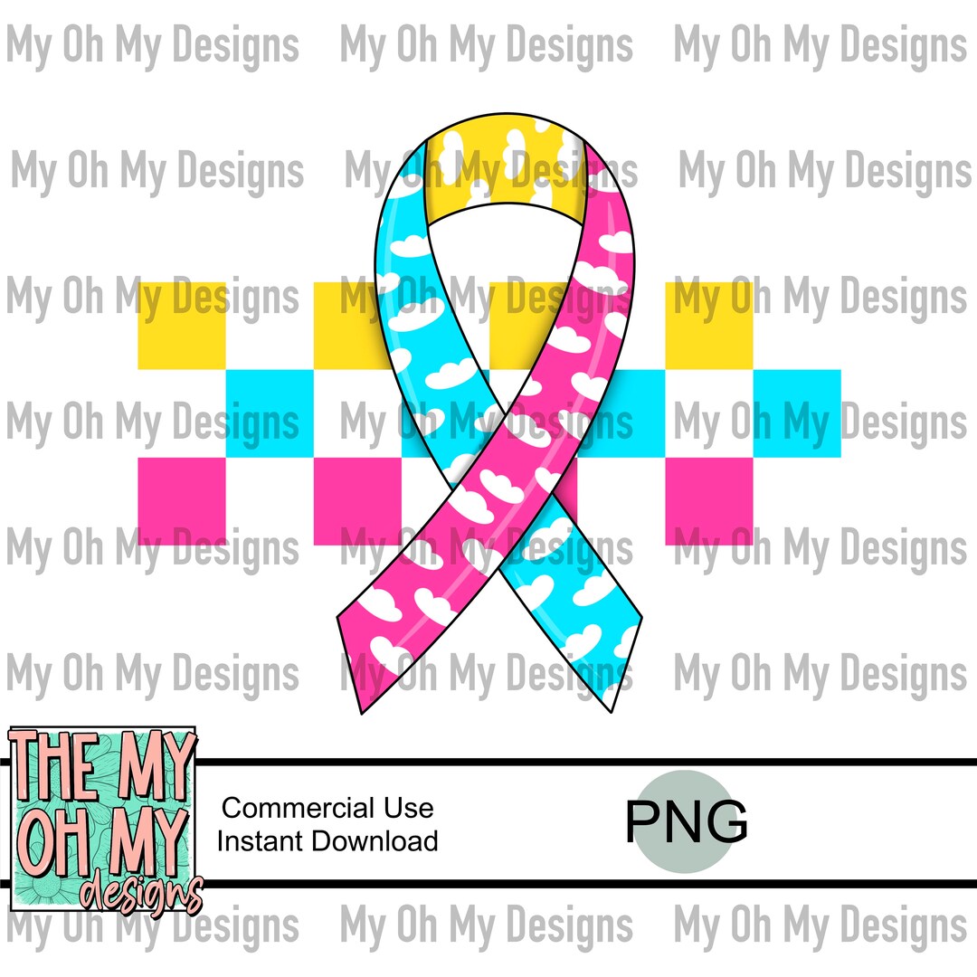 CDH Congenital Diaphragmatic Hernia Awareness Ribbon Etsy