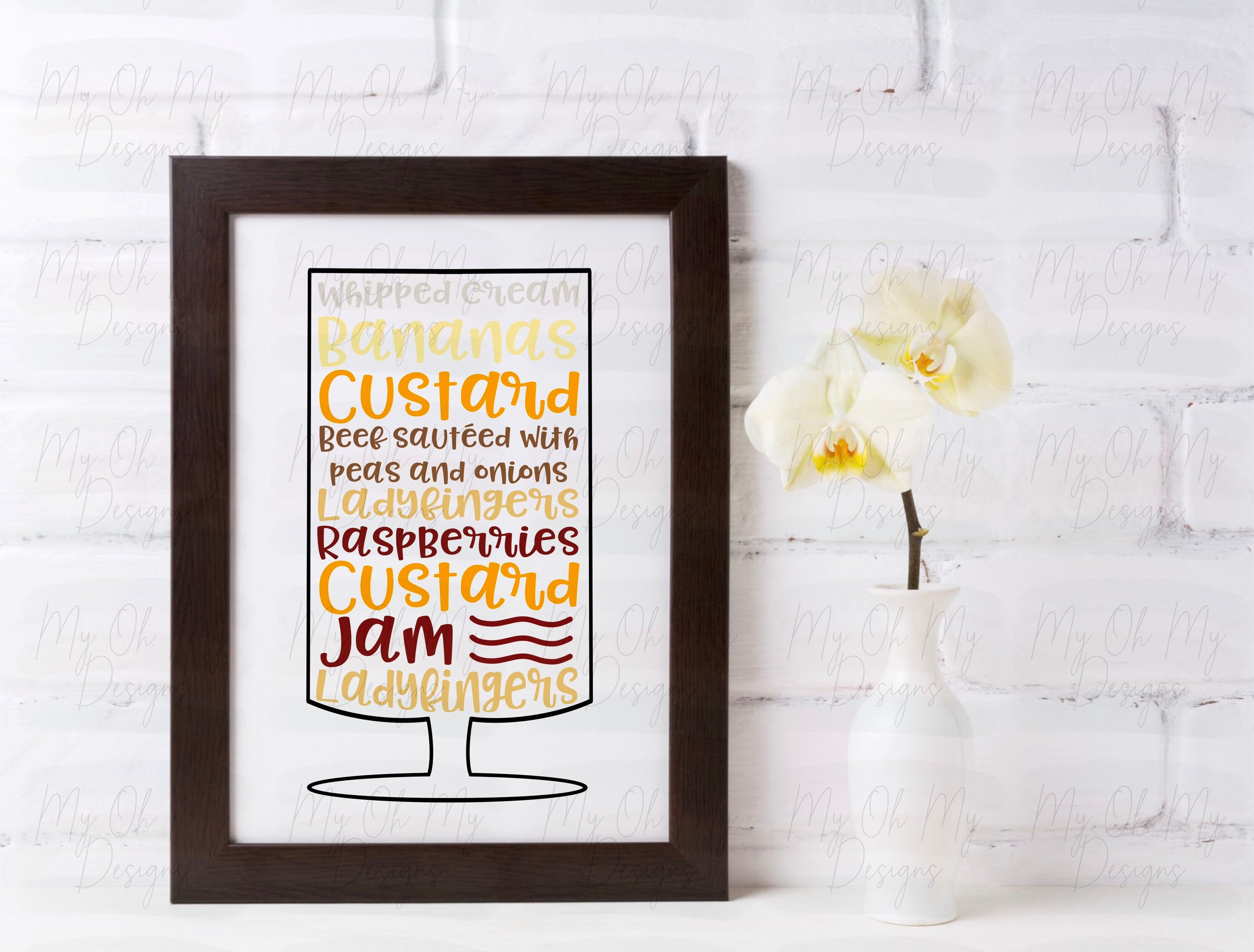Download Rachels Thanksgiving Trifle Friends SVG File PNG File | Etsy