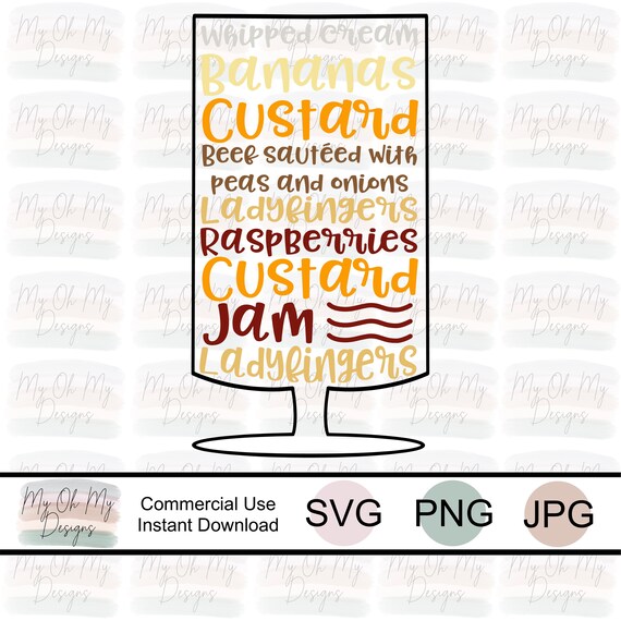 Download Rachels Thanksgiving Trifle Friends SVG File PNG File | Etsy
