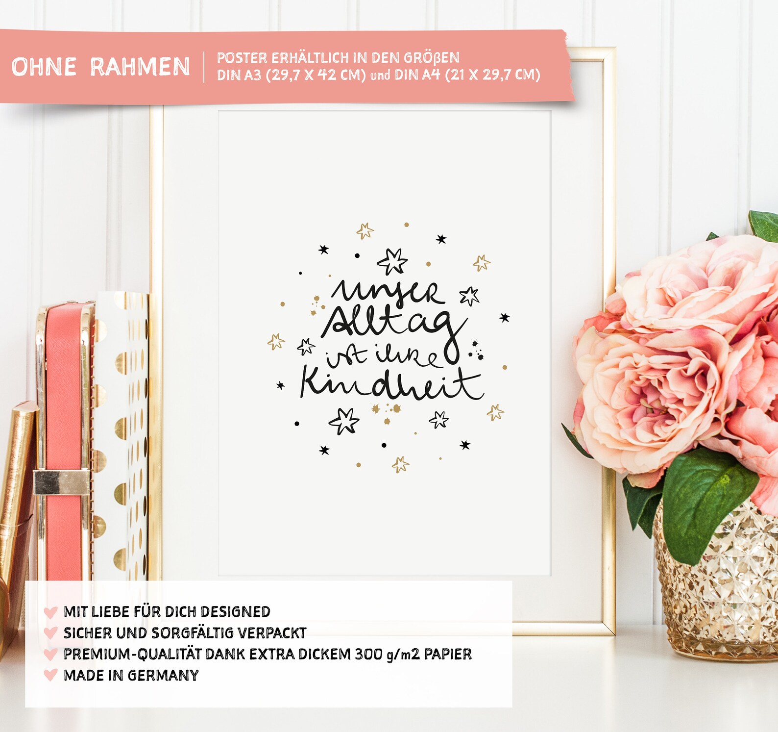 Poster Kunstdruck Sprücheposter Print Artprint Wallart Etsy.de