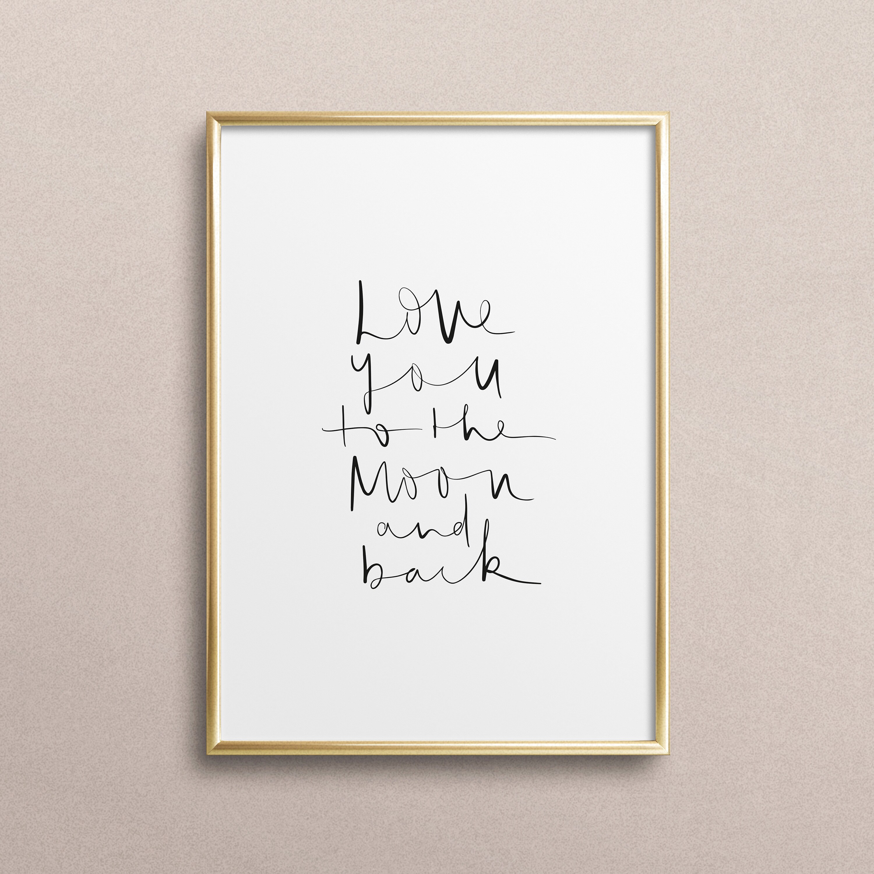 Geschenk Craft 'I Love You To The Moon' Wandschild – 8x8 Zoll (ca. 20x20 Cm), Tafelmotiv Mit Vintage-Schrift
