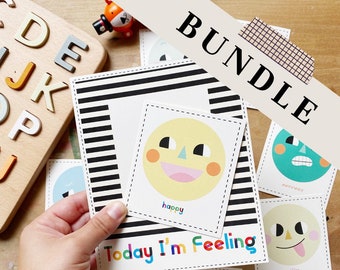 BUNDLE PACK! Daily Charts for Kids | Morning Board | Interactive Calendar | Homeschool Aid | Seasons | Feelings Chart