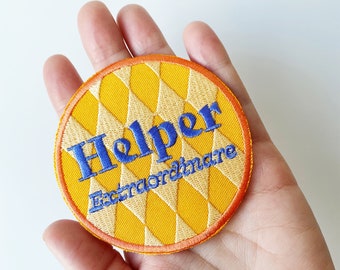 Embroidered Patch | Helper Extraordinare | Reward Patch for Kids | Patches for Kids