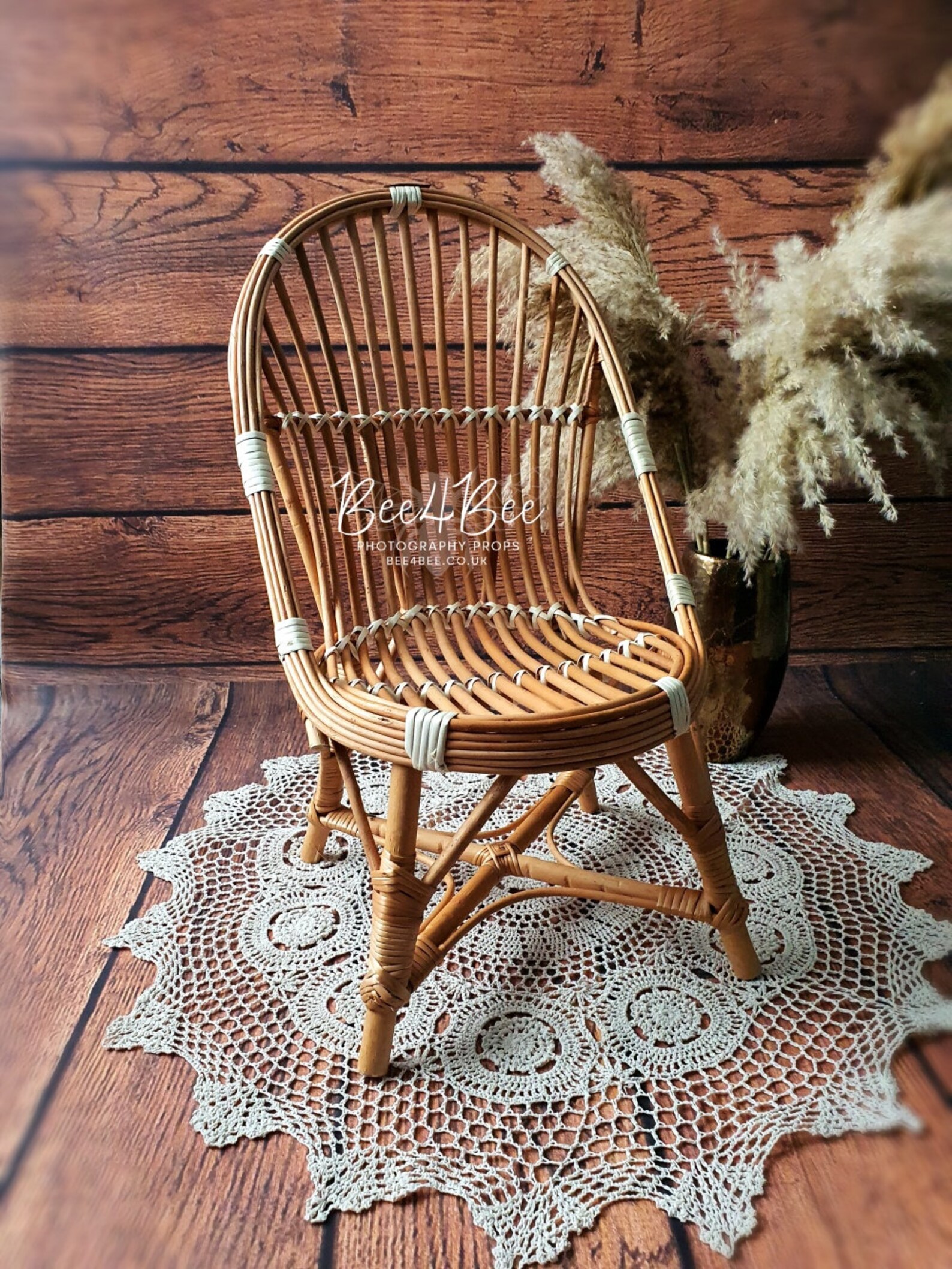 Toddler Boho Chair Rattan Chair Photo Prop Children Chair Etsy