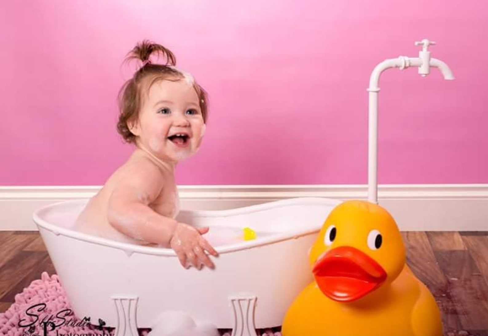 Bath photo prop Cake smash bath tub Metal bath photo prop Etsy