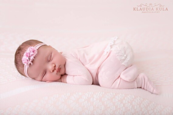 newborn footed romper