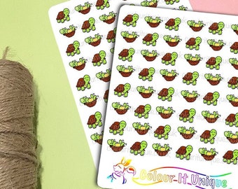 Mini Tortoises Funny Sticker Sheet (Ref: 3)