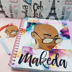 Bald Is Bea.You.Tiful Personalized Journal