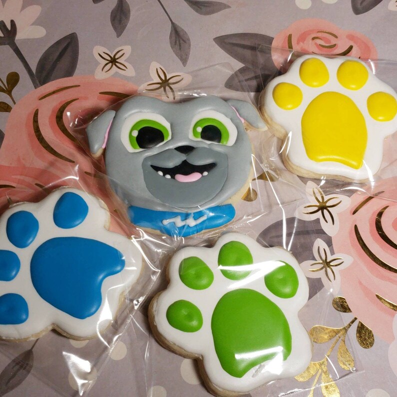 Puppy Dog Pals Themed Cookies Set of 12 Cookies Etsy
