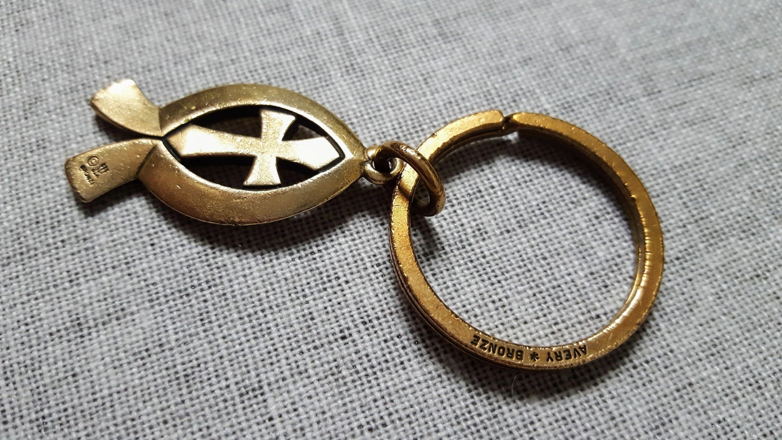 Vintage Rare Retired Bronze James Avery Artisan Jewelry Christian Faith