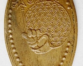 Epcot Micky Holding Wand Spaceship Earth elongated penny keepsake penny Squished penny HT9490