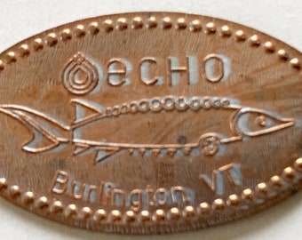 Desert Princess Lake Mead Riverboat Rear Paddle Wheel Steamboat elongated penny keepsake penny Squished Penny Nevada keepsake coin HT5864