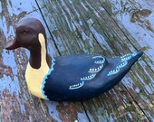Northern Pintail Pottery Duck Red Clay Mexico Duck Hand Painted Hand Formed