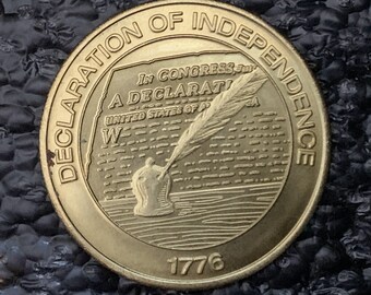 Sunoco Millennium 1999 Coin Series Token Declaration of Independence #2   CT101