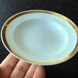 Haviland & Co Limoges Wedding Band China Berry Dessert Bowl Set of 8  Free Shipping