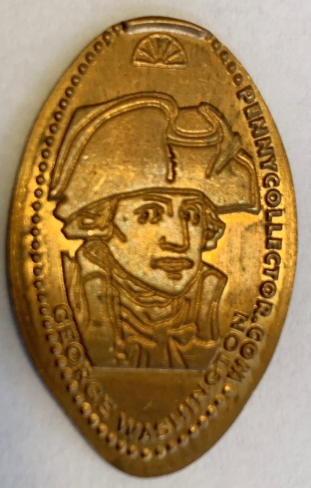 Washington Elongated Penny Squished Penny Rolled Penny Etsy UK