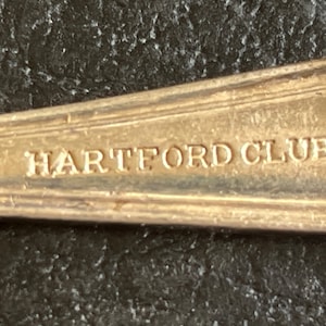 Hartford Club Hartford CT International Silver Cocktail Fork  B21