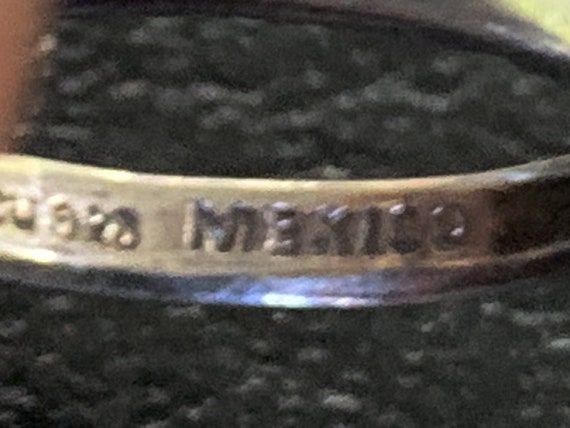Sterling Ring Interlocking Ring Triple Band about… - image 7