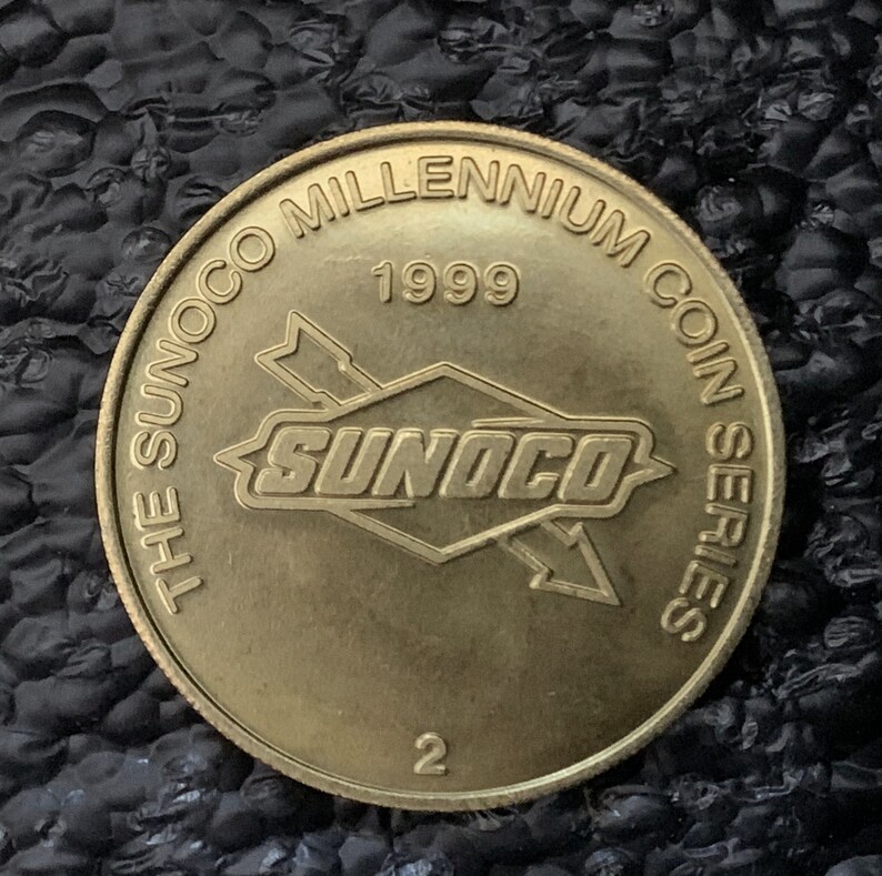 Sunoco Millennium 1999 Coin Series Token Declaration of | Etsy