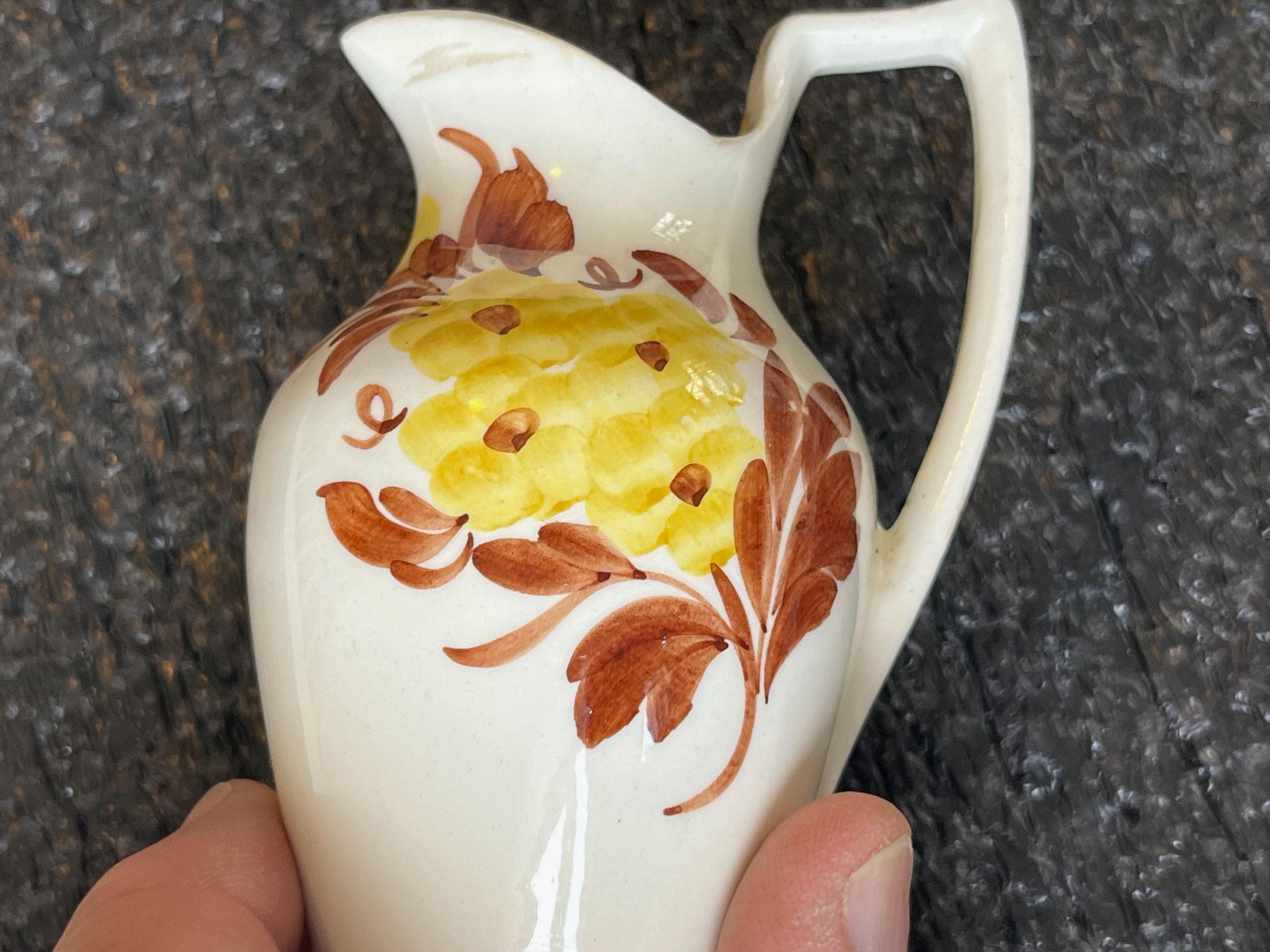 Clinchfield Artware Pottery Hand Painted Erwin Tennessee Small