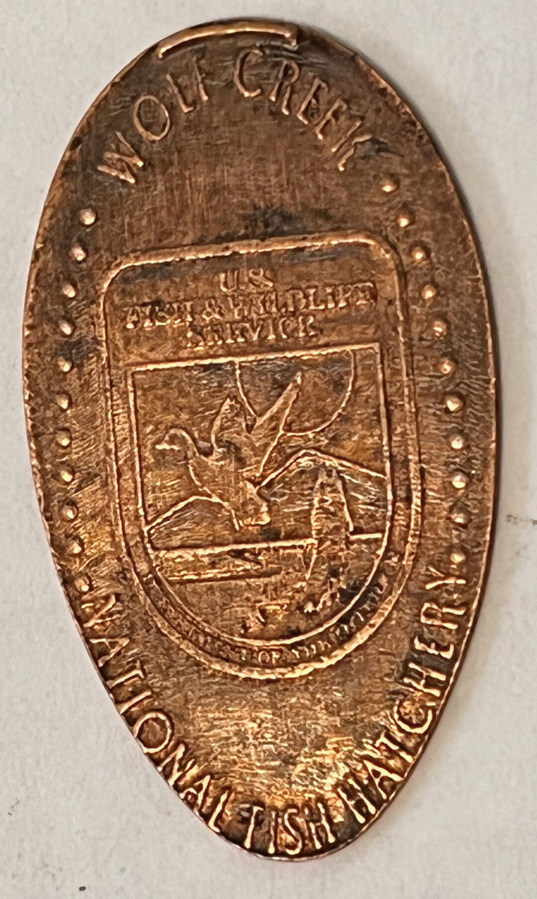 Wolf Creek National Fish Hatchery Jamestown Kentucky Elongated Etsy