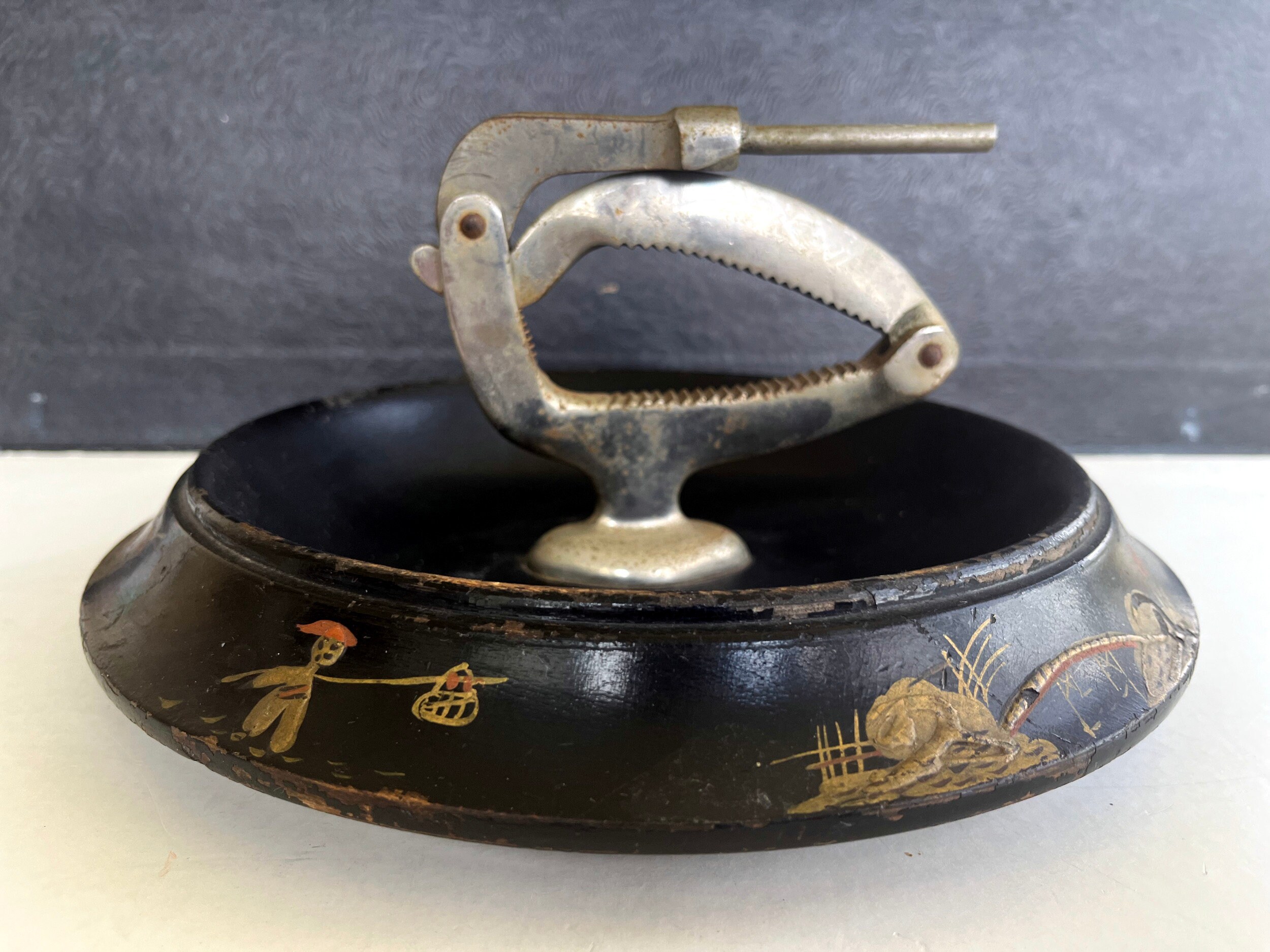 antique pecan cracker