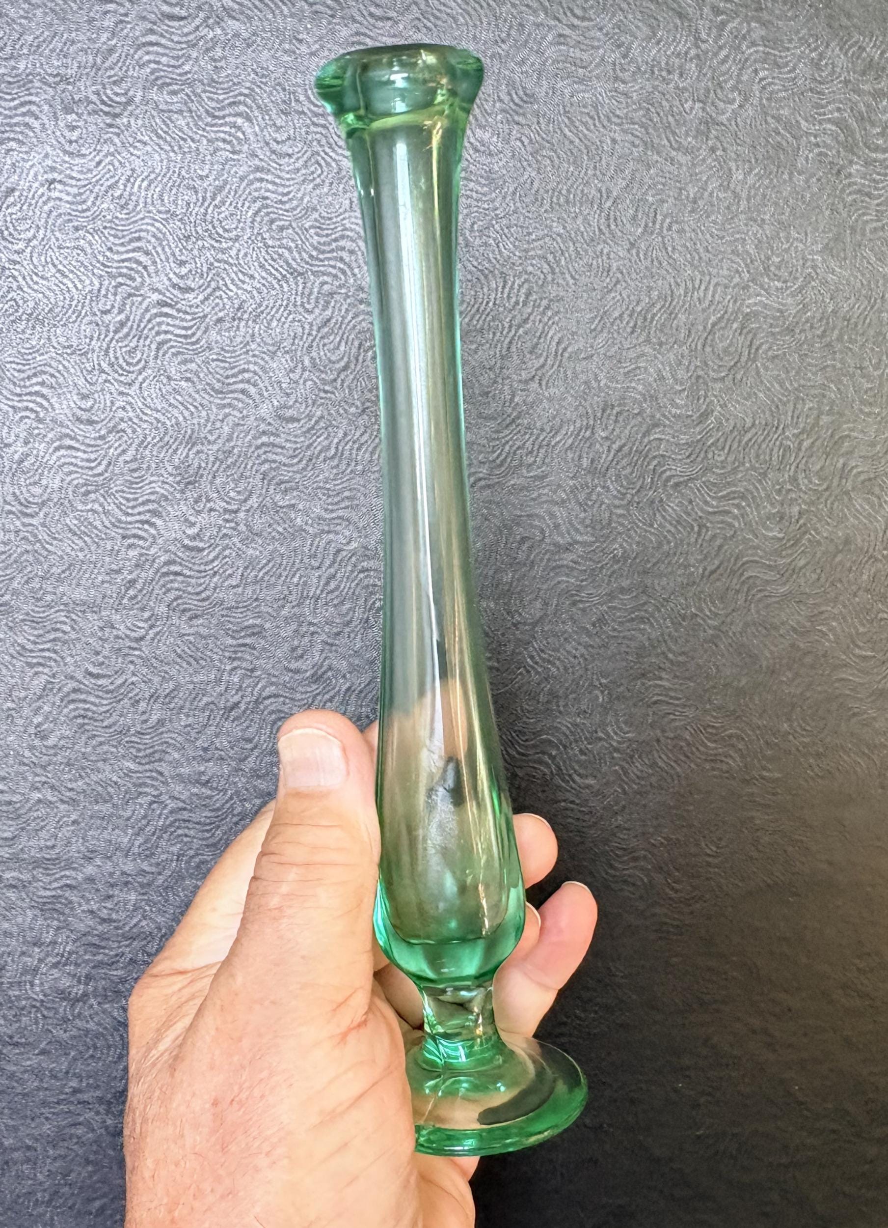 Art Deco Glass Vase - Etsy