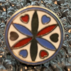 Hex Sign Lapel Pin Health and Prosperity-That goes along with Fertility H358