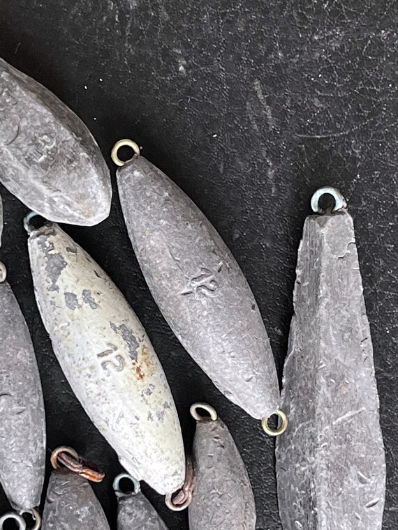 Lot of Lead Fishing Weights as Shown About 14 Lbs -  Canada