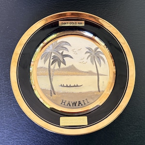 Chokin Hawaii Plate - Etsy