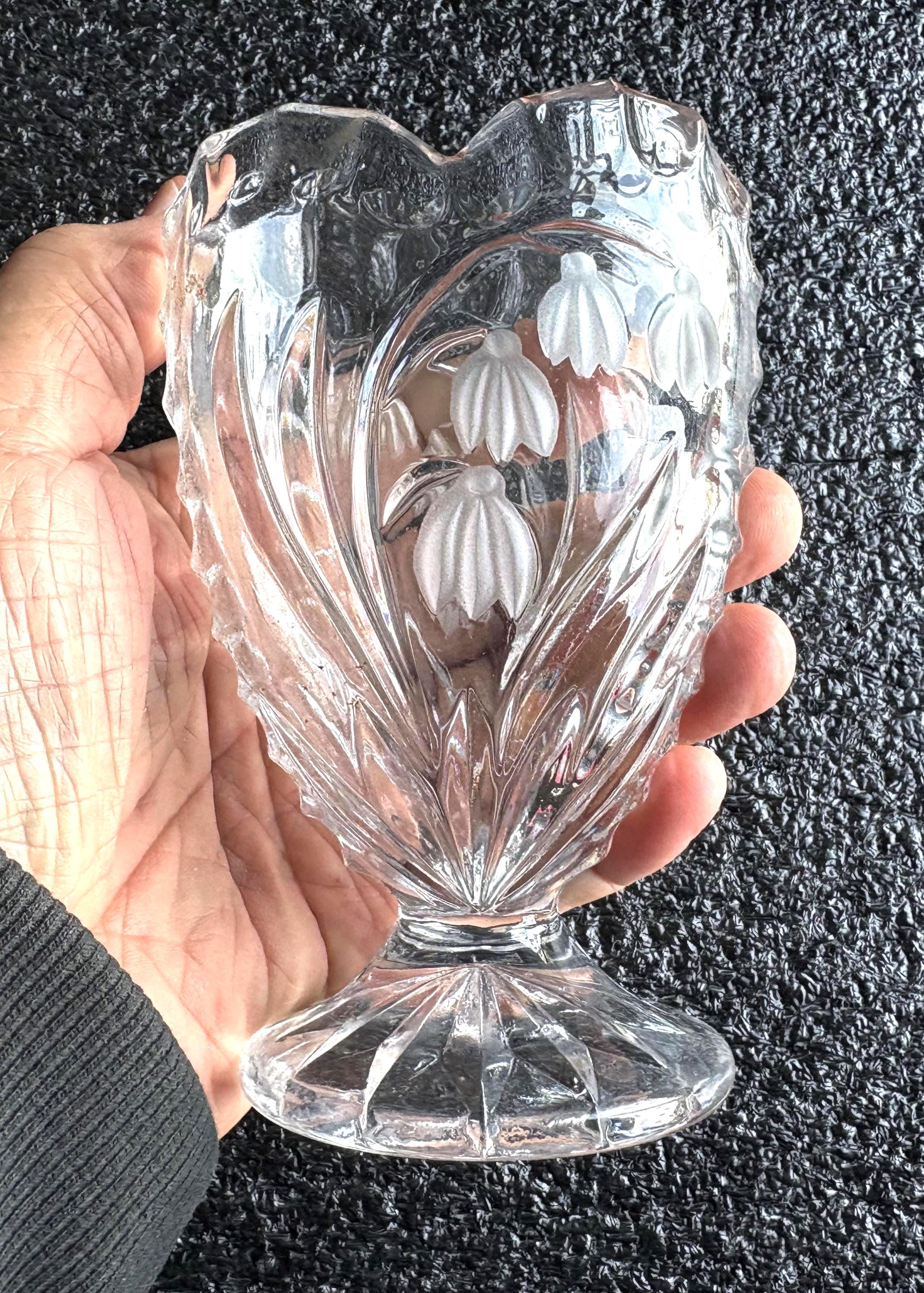 Anna Hutte Bleikristall Vase - Etsy