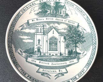 Original St Peters Union Church Allentown PA Fiftieth Anniversary 1964       CR4