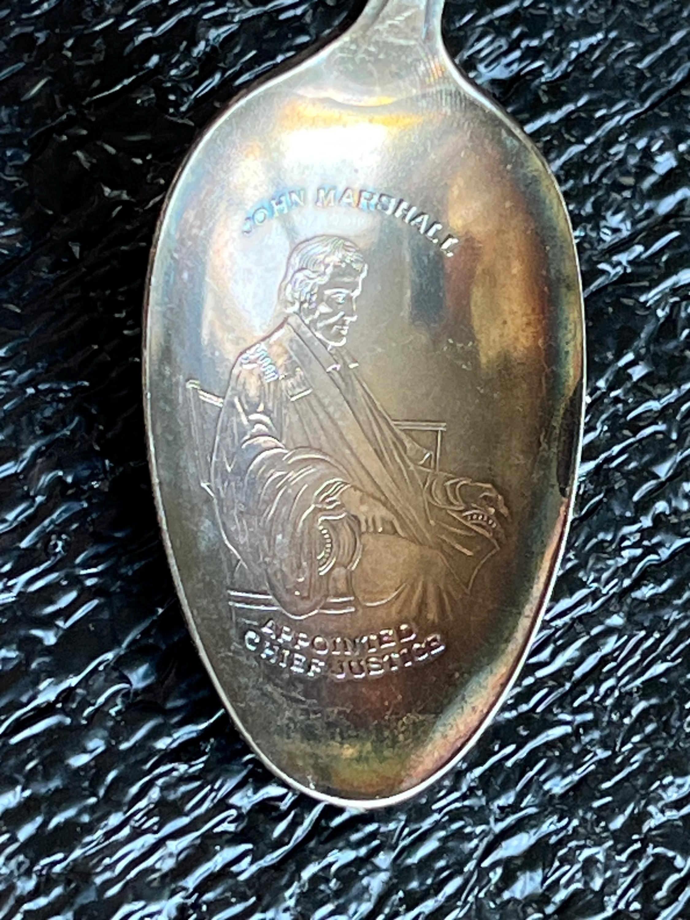 John Adams WM Rogers IS Spoon of the 12nd President of the US