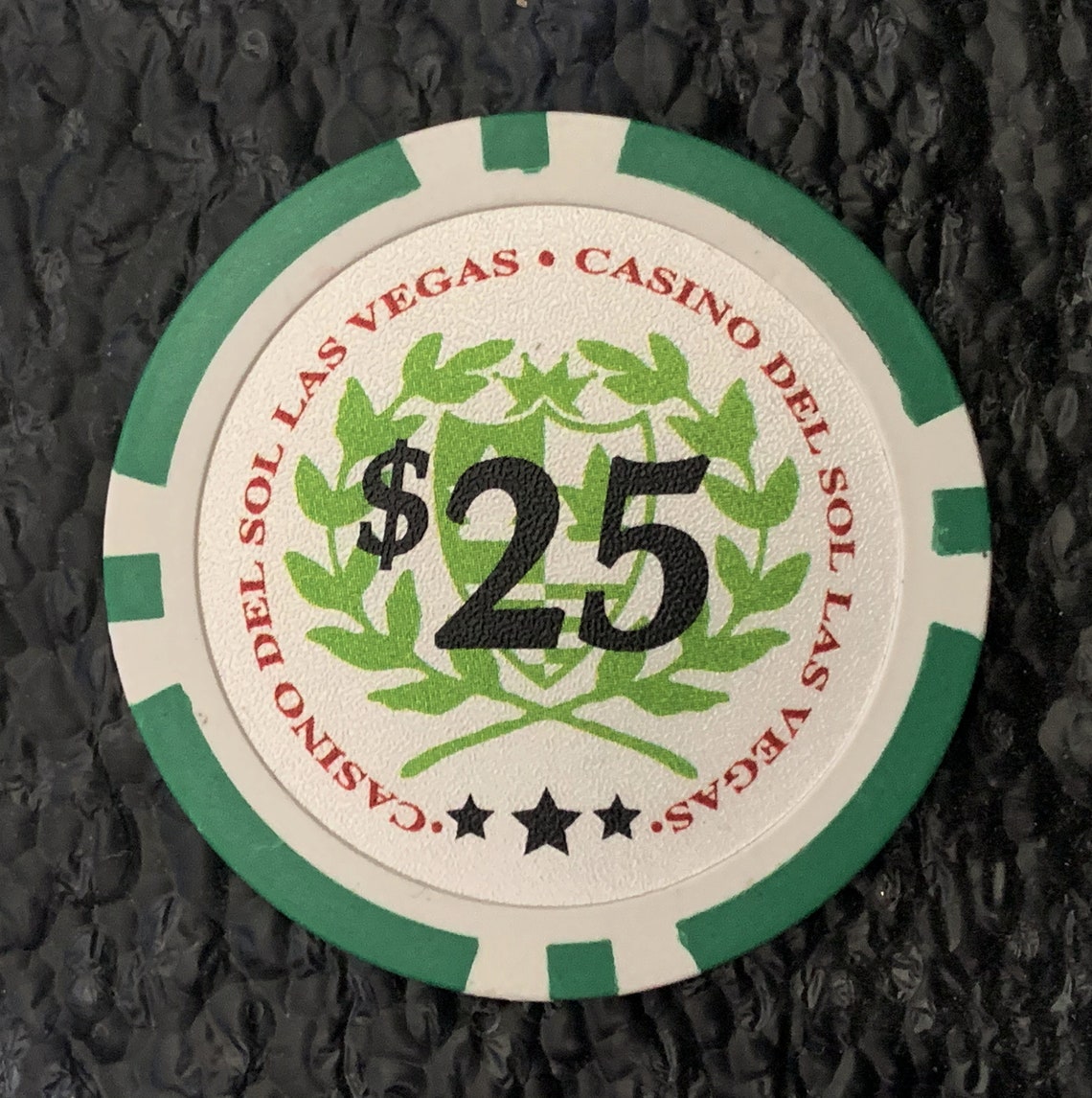 Casino Del Sol Las Vegas Nevada Gambling Chip Vintage Poker Etsy