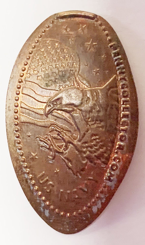 Newport Beach Shark elongated penny Rolled Penny California pressed