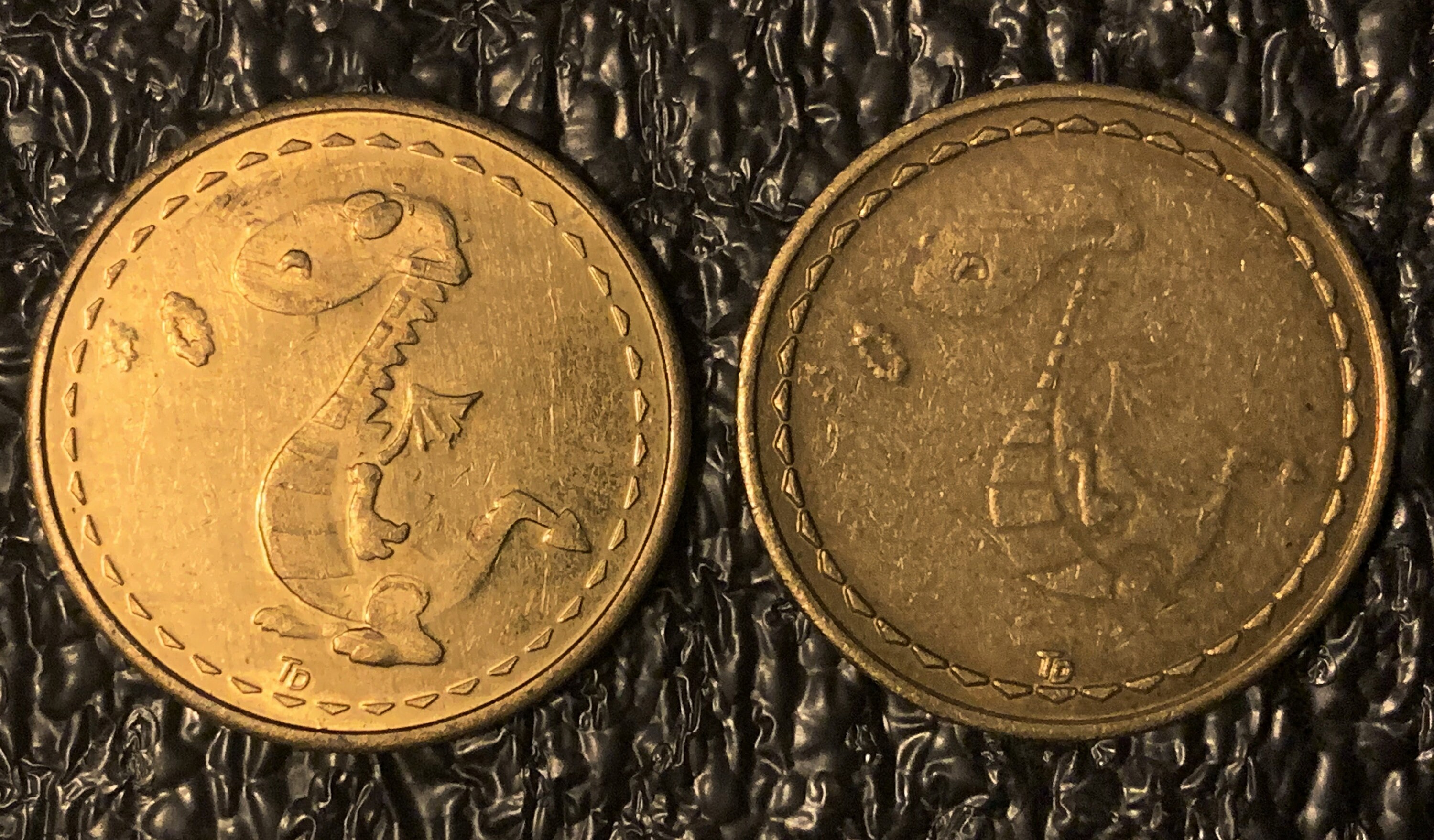 Dragon Token No Cash Value Set of Two HT604 - Etsy India