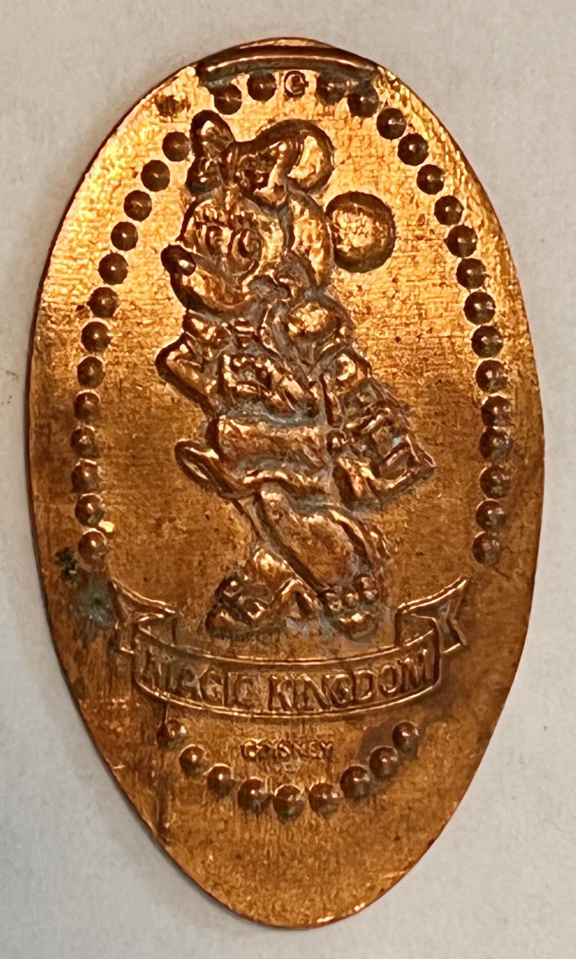 Minnie Mouse Magic Kingdom Elongated Penny Squished Penny - Etsy